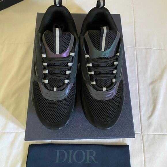 Dior B22 Reflective Black - size 7 M / 8.5 W US / 40 EU - Picture 4 of 8